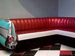 Car Couches, Car Desks, Car Sofas, Mustangs, 1950 
      Chevy, Chevies, 1950 Mustang, Car Seats, Retro Cars